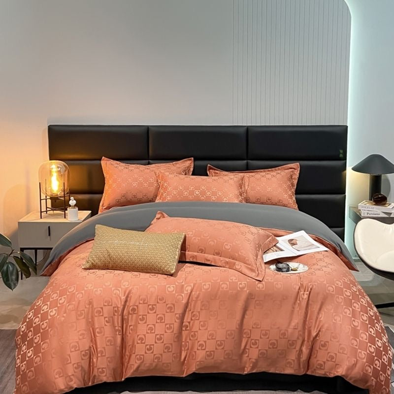 Luxury Washed Jacquard Cooling Bedding Set