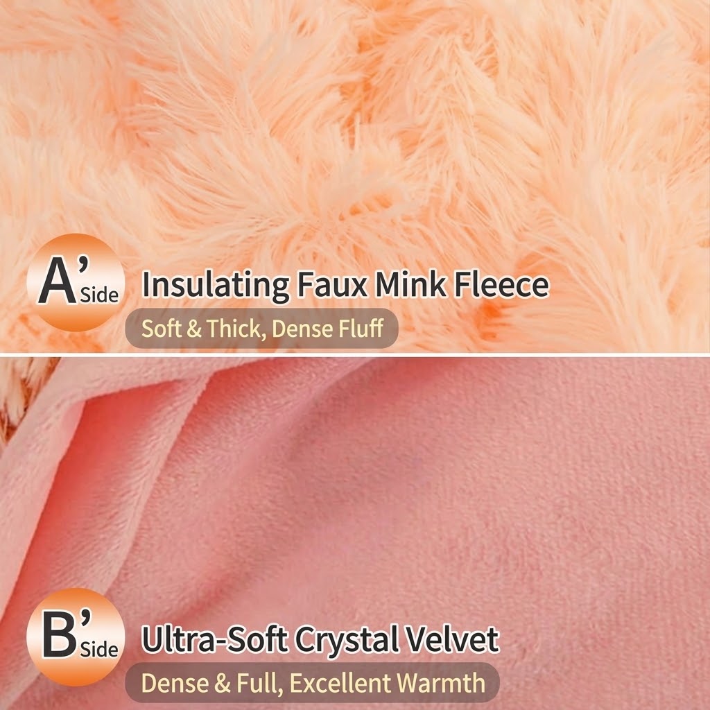 Luxury 4 Piece Cozy Plush Ultra Soft Sherpa Fleece Duvet Cover Bedding Set