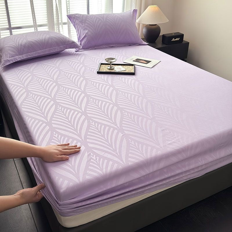 Modern Soft Cotton Fitted Bed Sheet Set