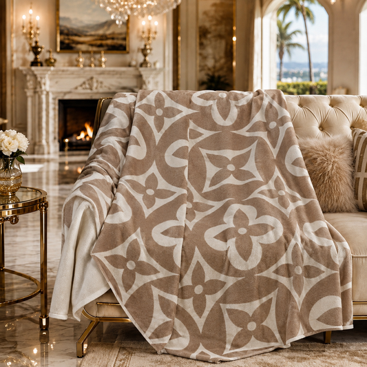 Luxury Soft Flannel Fleece All-Season Cozy Lightweight Decorative Blanket