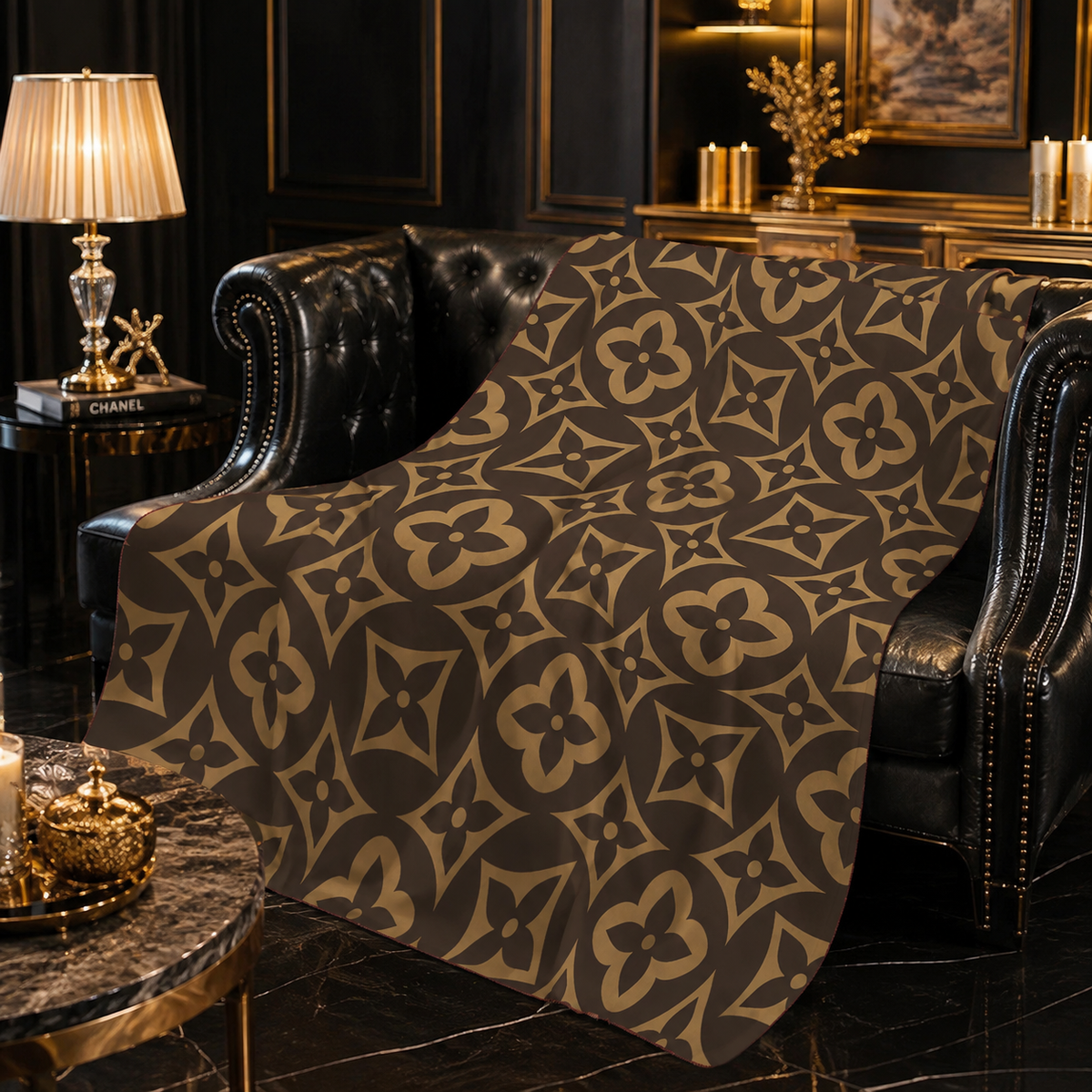 Luxury Soft Flannel Fleece All-Season Cozy Lightweight Decorative Blanket