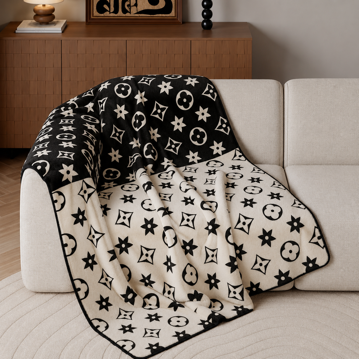 Luxury Cozy Flannel Throw Blanket