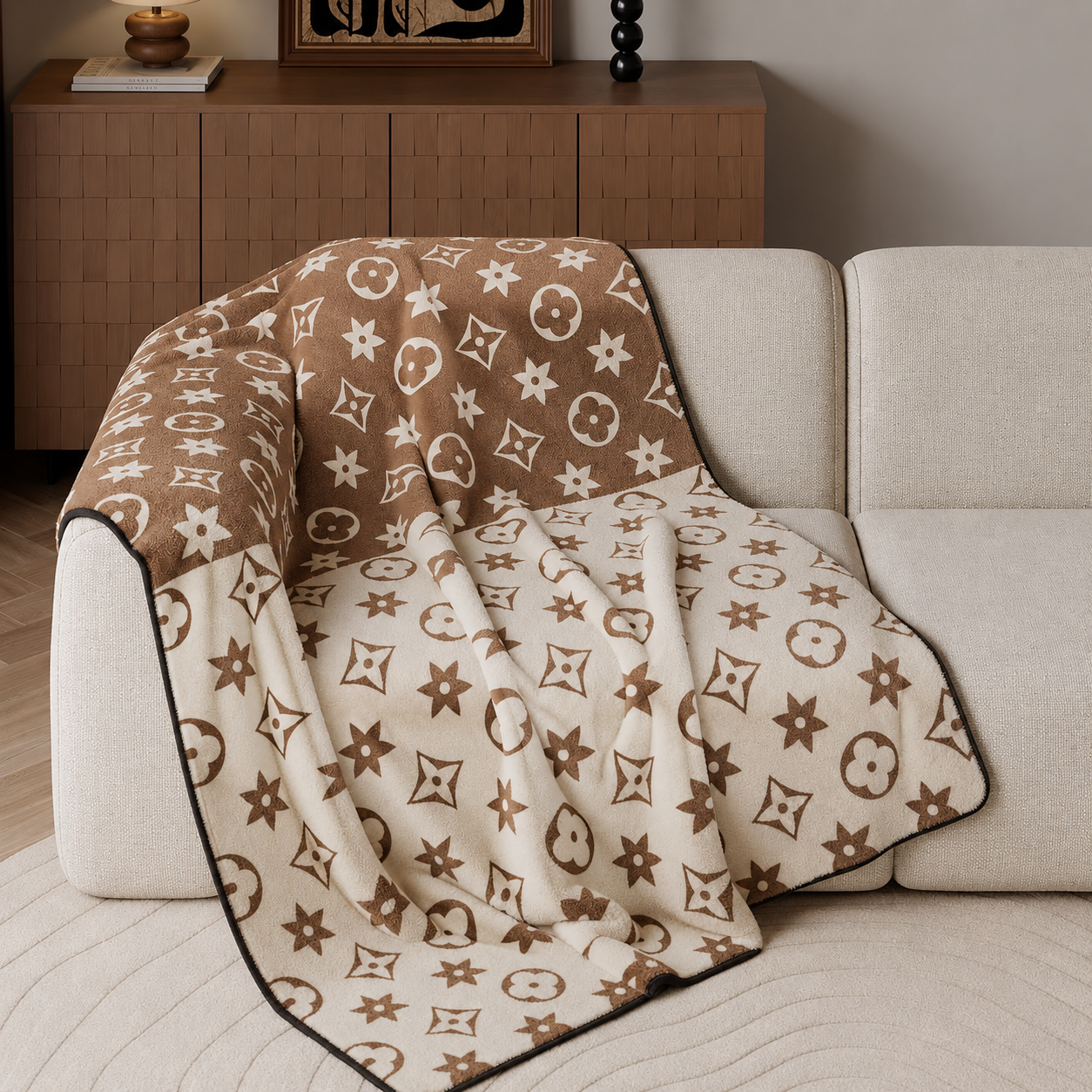 Luxury Cozy Flannel Throw Blanket