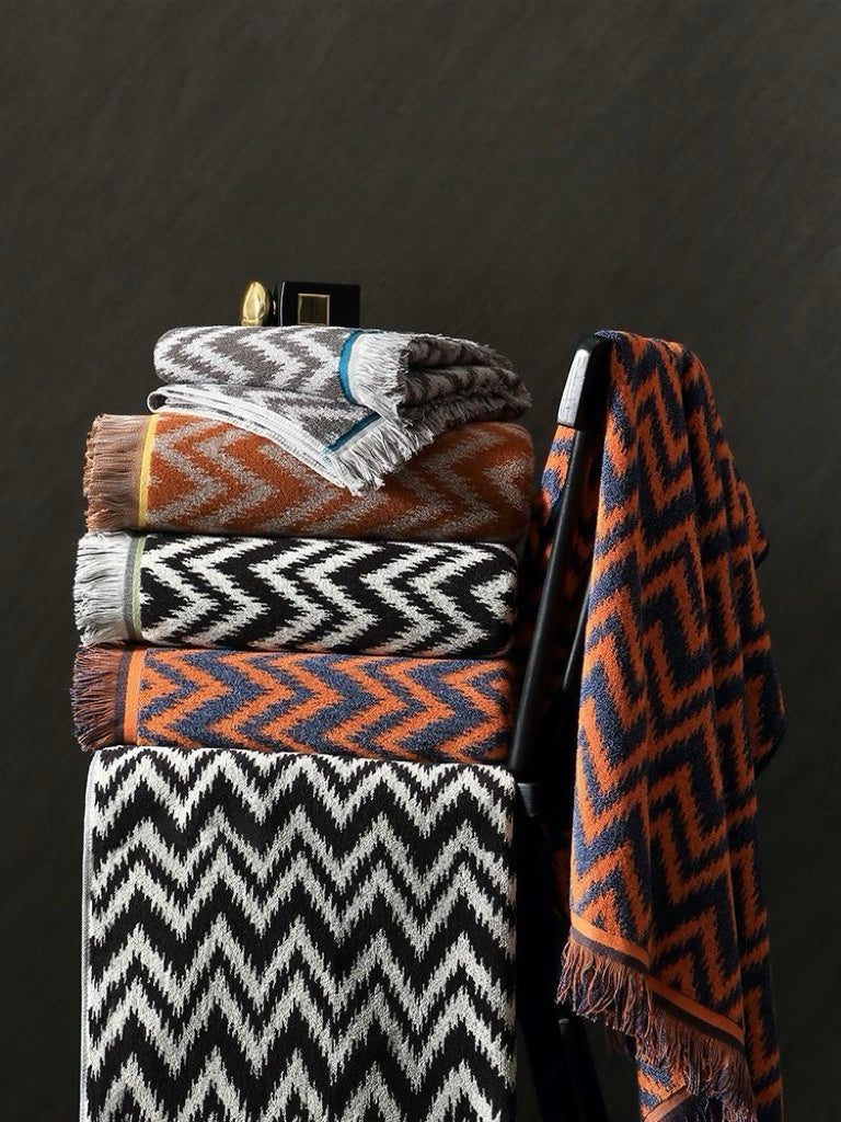 Premium Home Mirage Fringe 100% Turkish Cotton Bath Towel