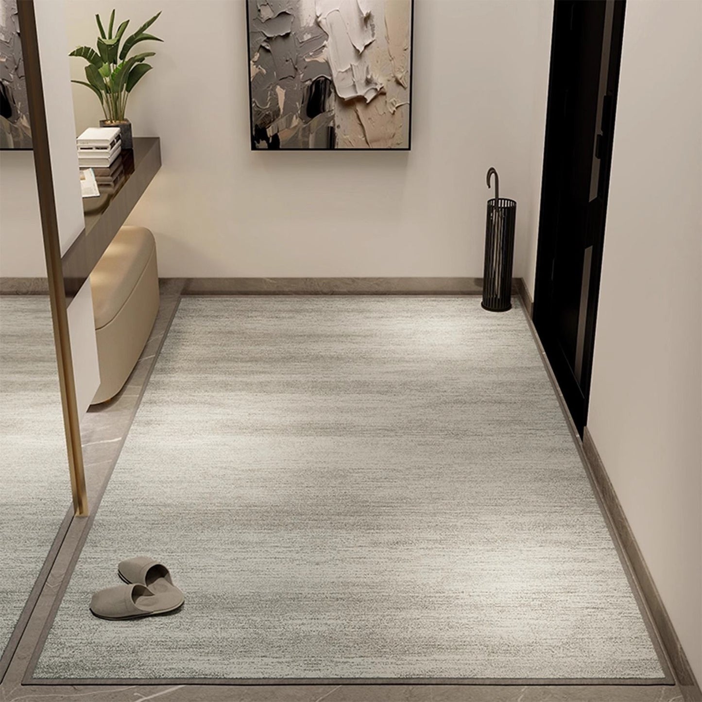 Modern Pattern Front Door Mat Indoor Outdoor Entrance,Waterproof Heavy Duty Doormat, Fade Resistant, Low Profile, Easy Clean Patio Porch Welcome Floor Mats