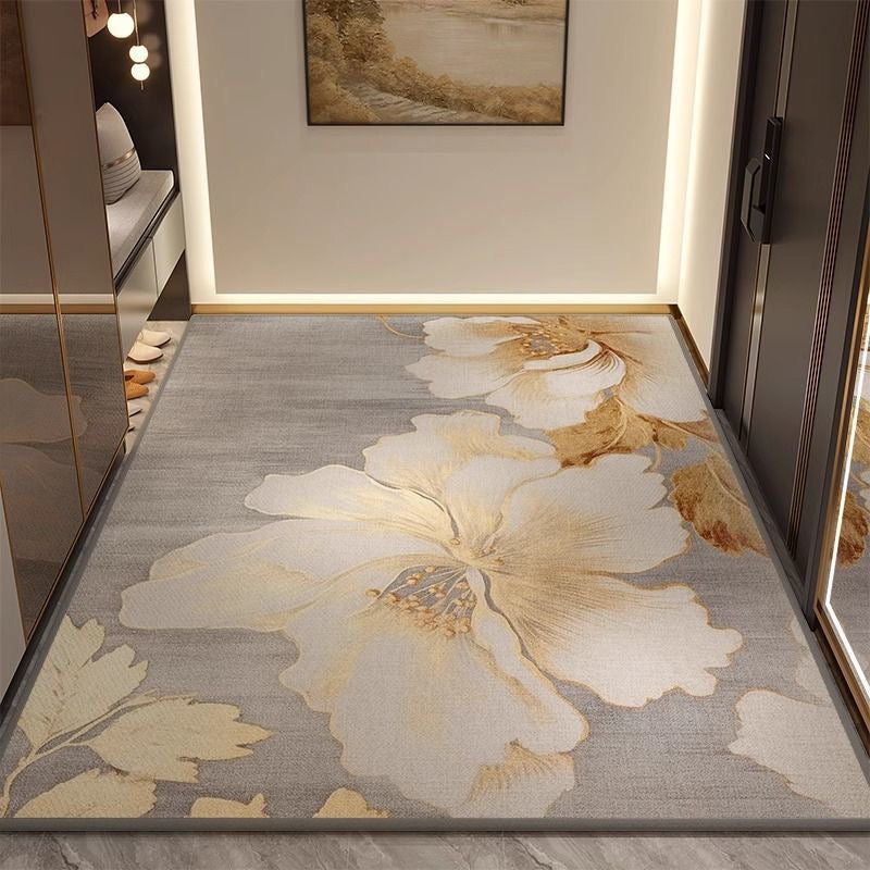 Modern Pattern Front Door Mat Indoor Outdoor Entrance,Waterproof Heavy Duty Doormat, Fade Resistant, Low Profile, Easy Clean Patio Porch Welcome Floor Mats