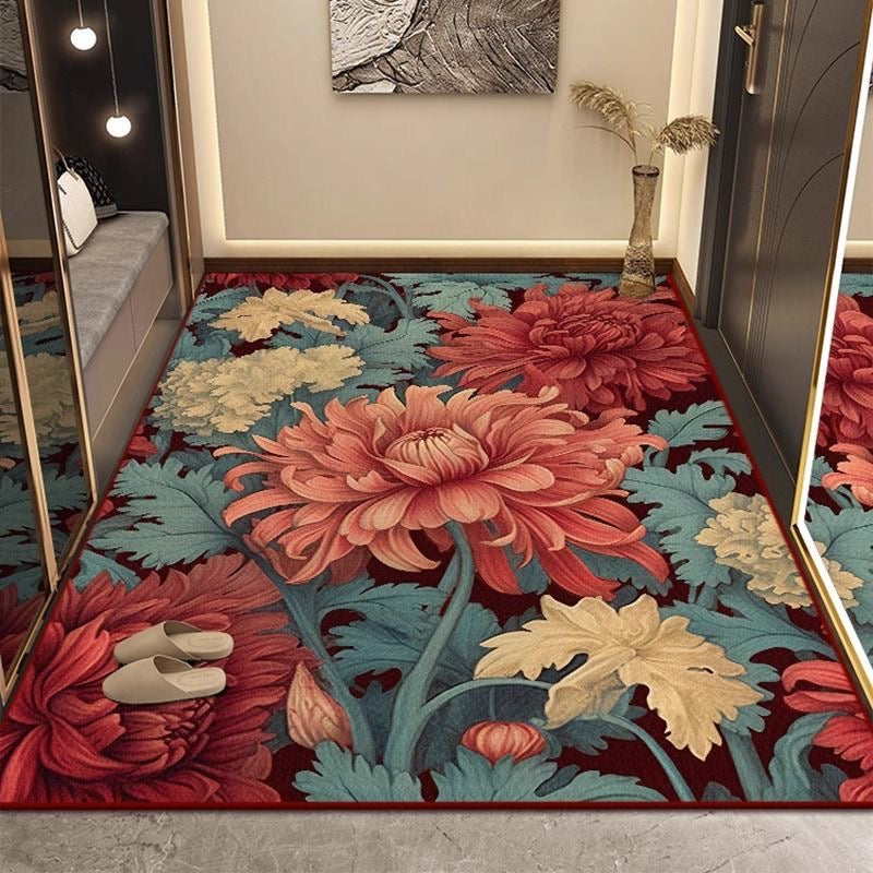 Modern Pattern Front Door Mat Indoor Outdoor Entrance,Waterproof Heavy Duty Doormat, Fade Resistant, Low Profile, Easy Clean Patio Porch Welcome Floor Mats