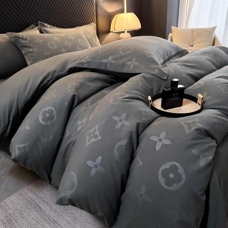 Luxury Soft Cotton Duvet Cover Bedding Set