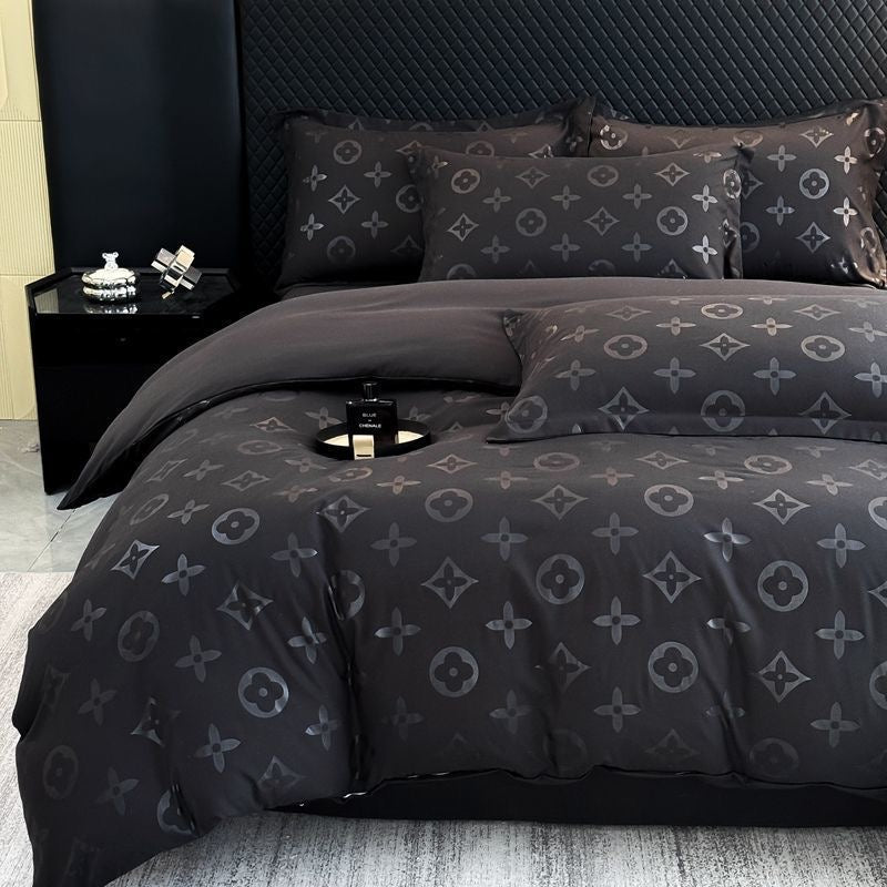Luxury Soft Cotton Duvet Cover Bedding Set