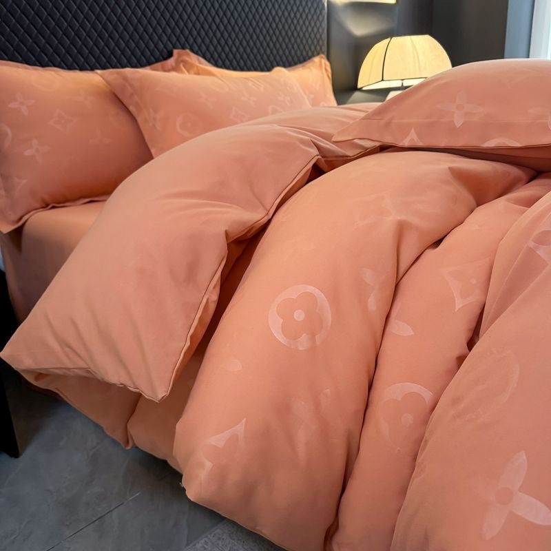 Luxury Soft Cotton Duvet Cover Bedding Set