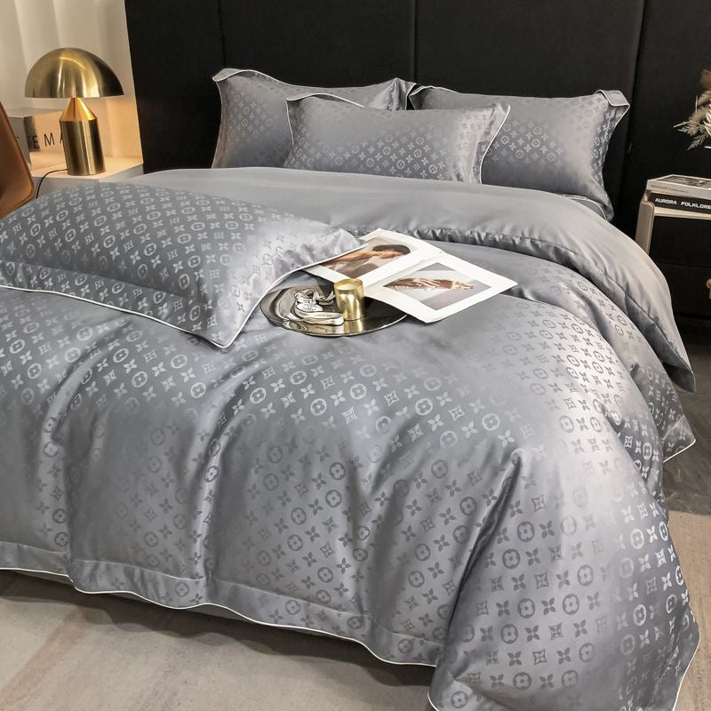 Luxury Silky Satin Duvet Cover Bedding Set