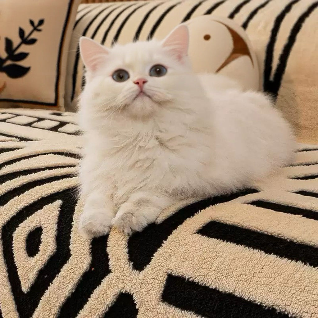 Boho Thick Chenille Cushion Couch Sofa Protector