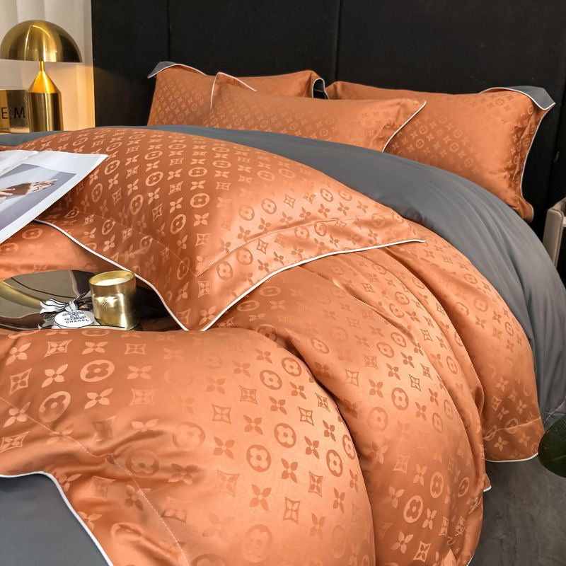Luxury Silky Satin Duvet Cover Bedding Set