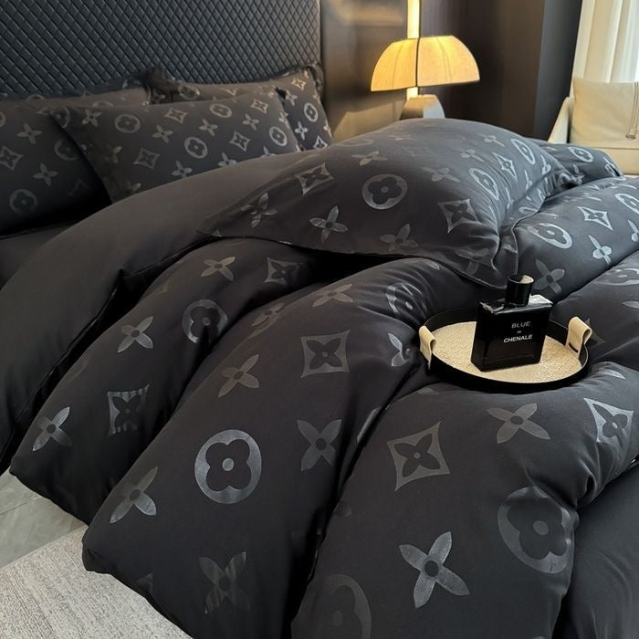 Luxury Soft Cotton All-Season Duvet Cover Bedding Set