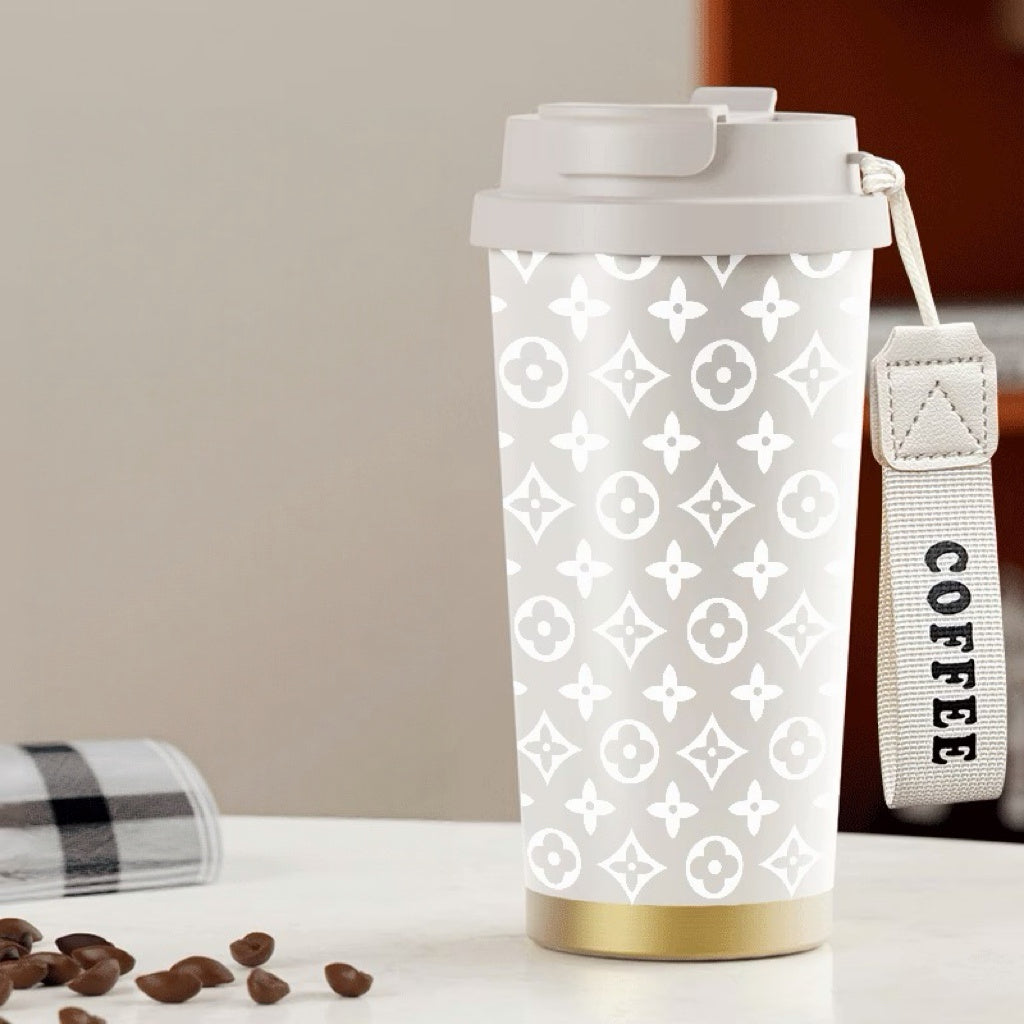 Luxury 20 oz Stainless Steel Vacuum Insulated Tumbler Coffee Cup