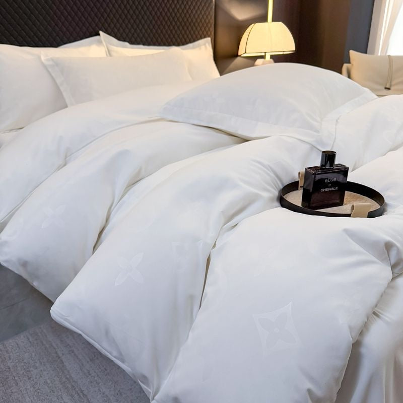Luxury Soft Cotton All-Season Duvet Cover Bedding Set