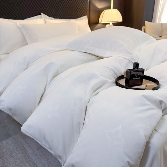 Luxury Soft Cotton All-Season Duvet Cover Bedding Set