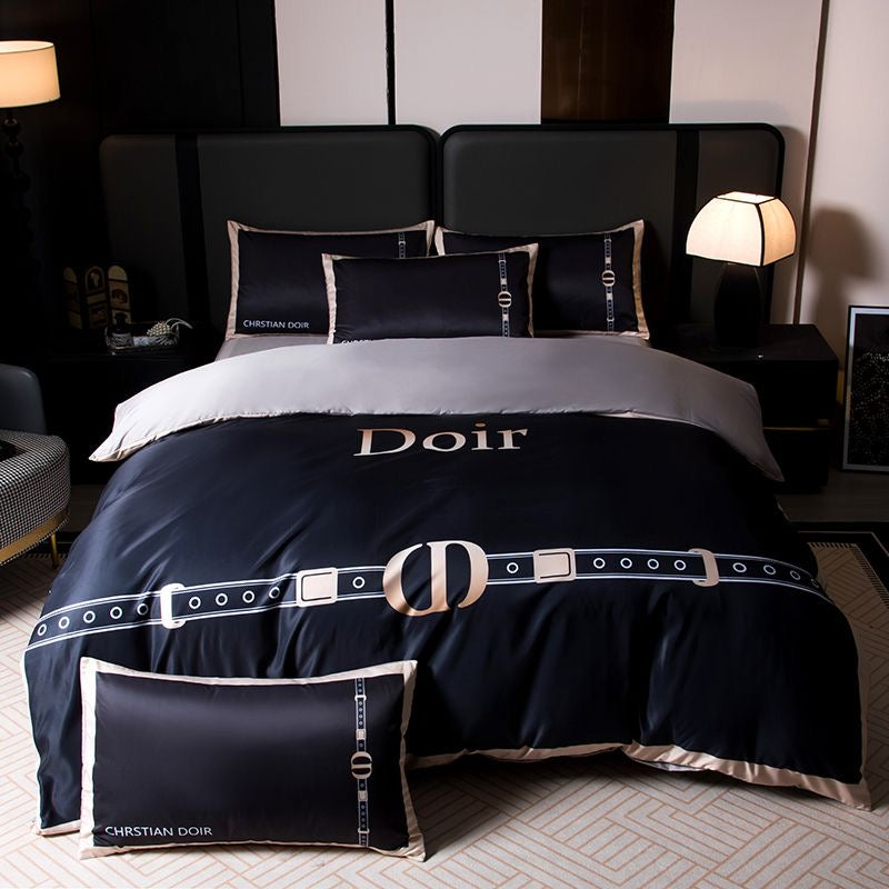 Luxury 4 Pieces Silky Satin Bedding Sheets Set