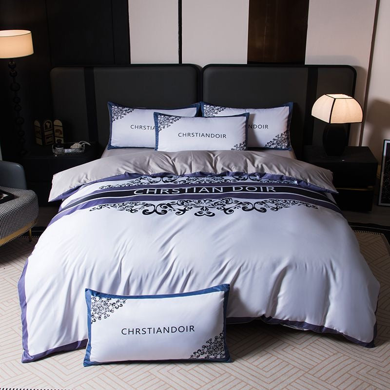 Luxury 4 Pieces Silky Satin Bedding Sheets Set