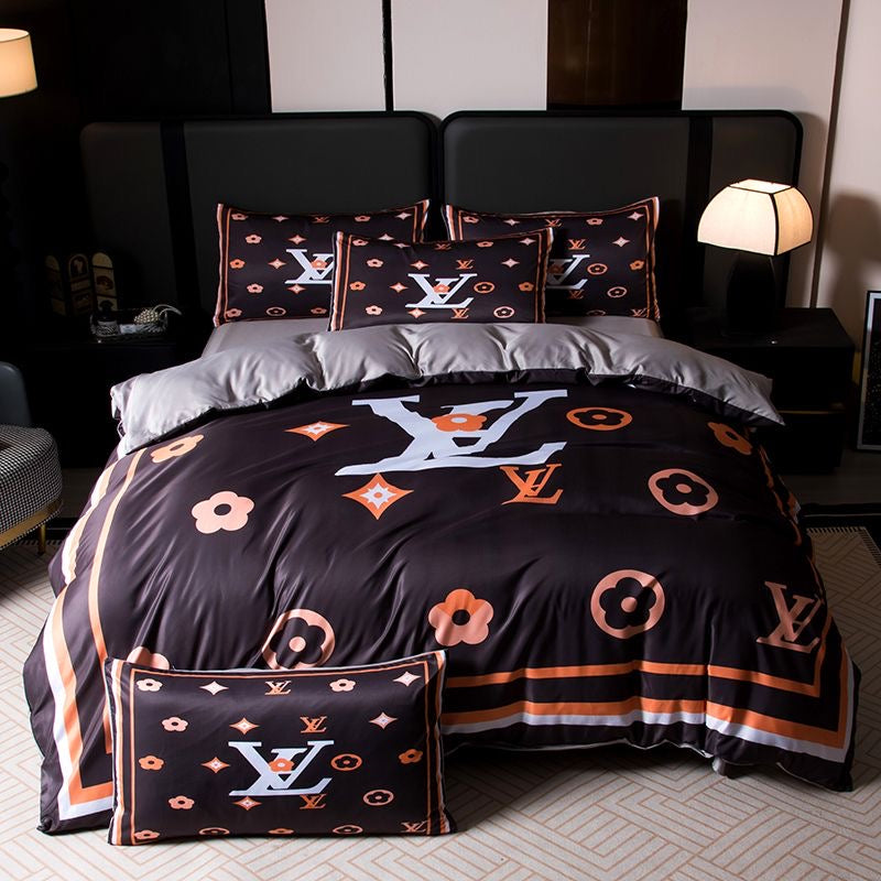Luxury 4 Pieces Silky Satin Bedding Sheets Set