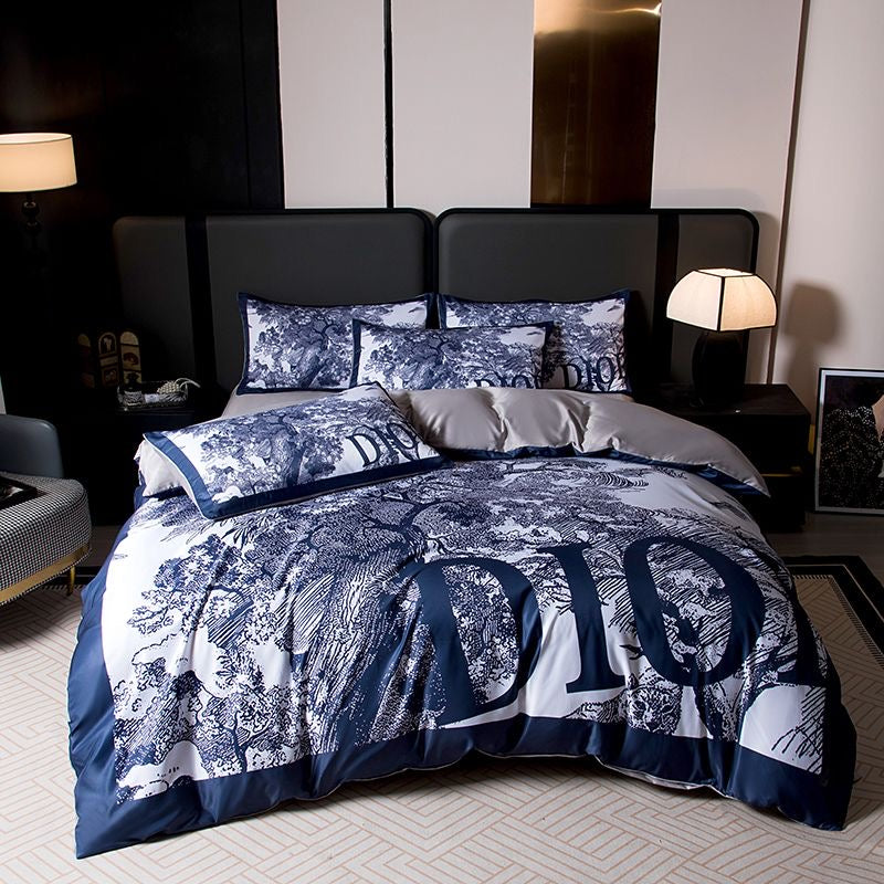 Luxury 4 Pieces Silky Satin Bedding Sheets Set