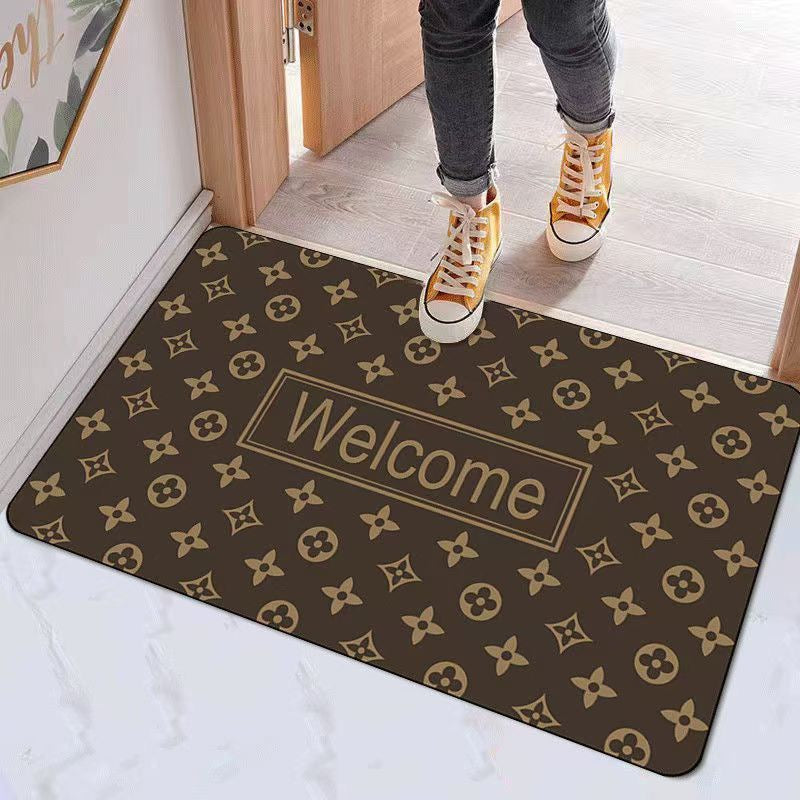 Luxury Soft Diatomite Absorbent Non-Slip Entrance Door Mat