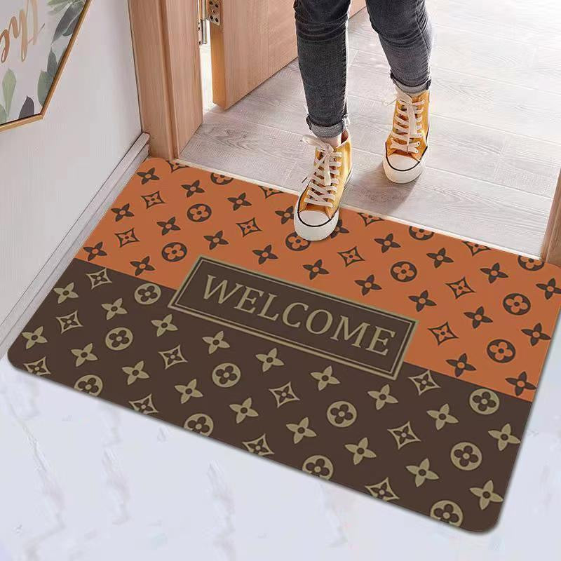 Luxury Soft Diatomite Absorbent Non-Slip Entrance Door Mat