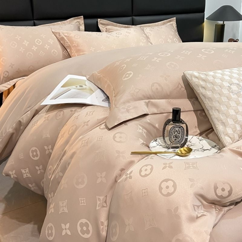 Luxury Washed Jacquard Cooling Bedding Set