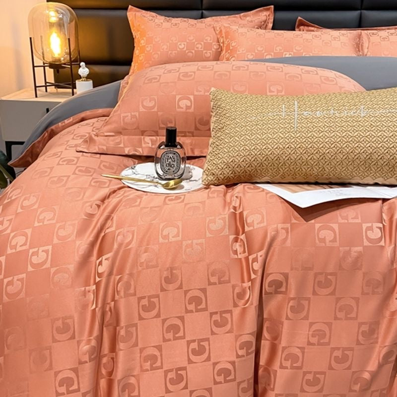 Luxury Washed Jacquard Cooling Bedding Set