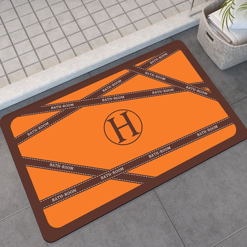 Luxury Soft Diatomite Absorbent Non-Slip Entrance Door Mat Shower Mat