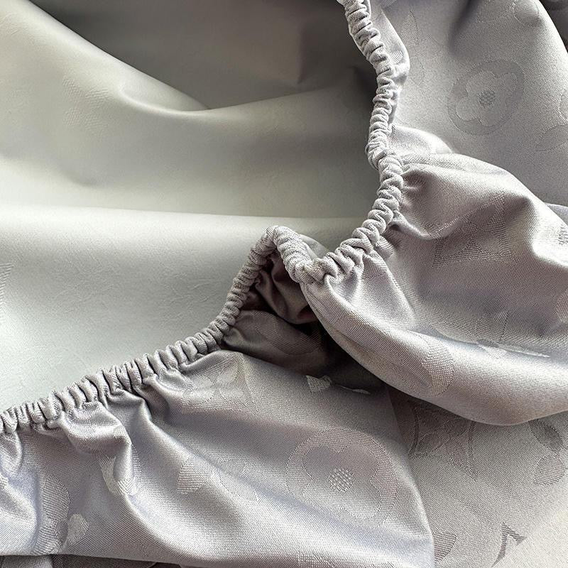 Ultra Soft Deep Pocket Waterproof Silky Satin Bed Fitted Sheet Set