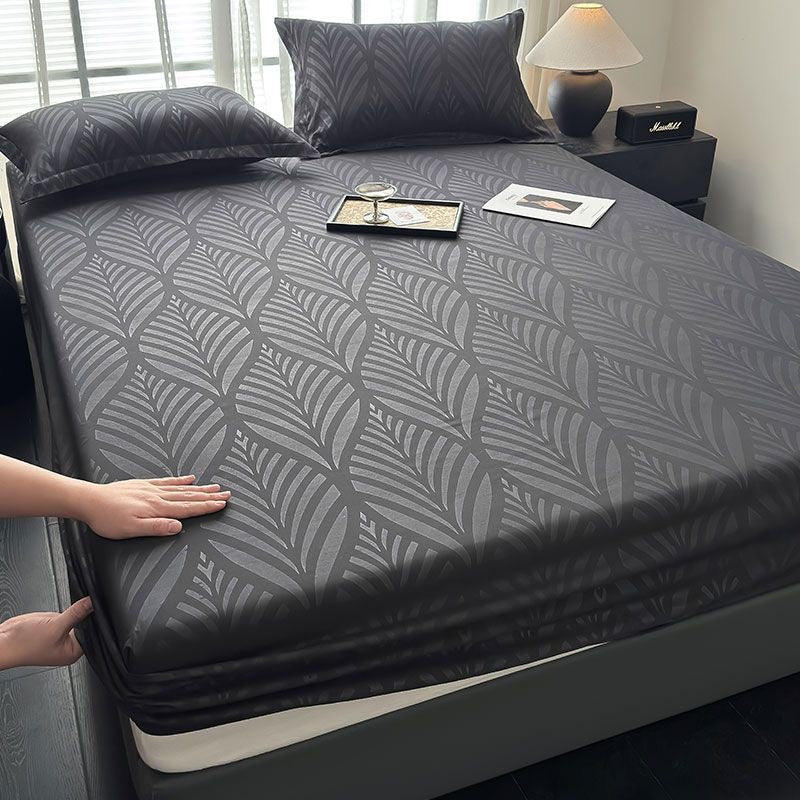 Modern Soft Cotton Fitted Bed Sheet Set