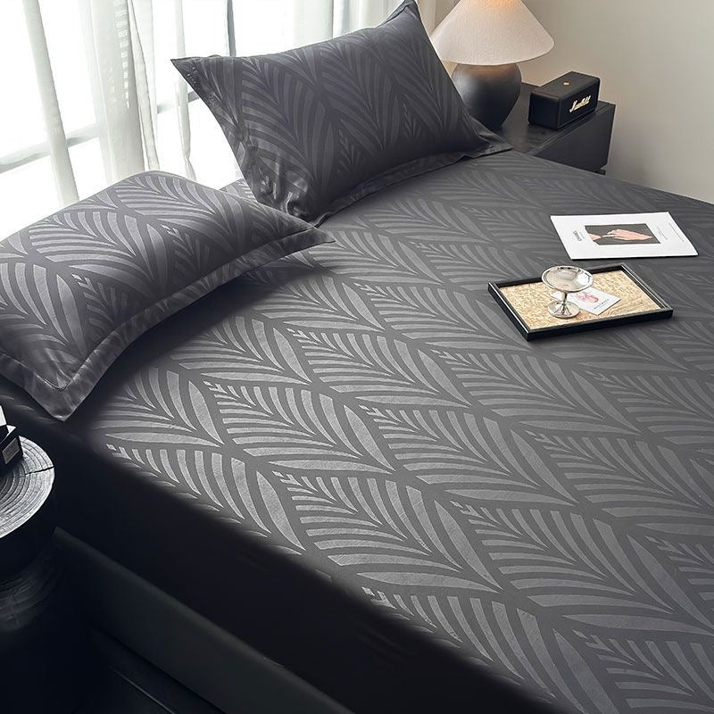 Modern Soft Cotton Fitted Bed Sheet Set