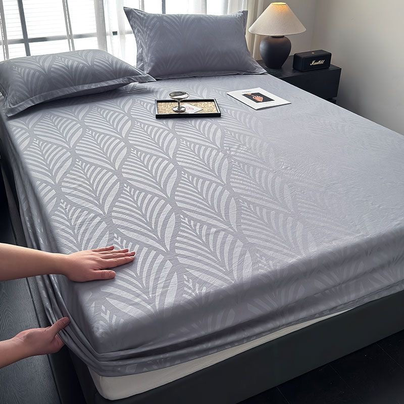 Modern Soft Cotton Fitted Bed Sheet Set