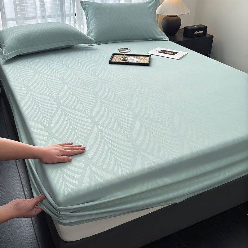 Modern Soft Cotton Fitted Bed Sheet Set