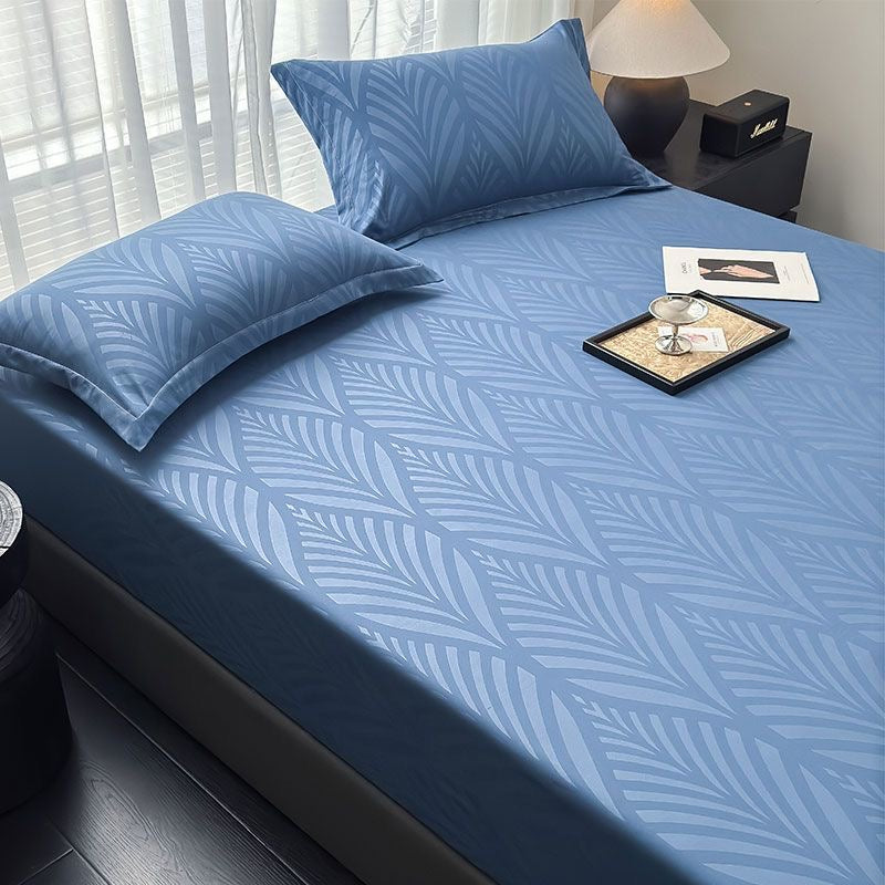 Modern Soft Cotton Fitted Bed Sheet Set