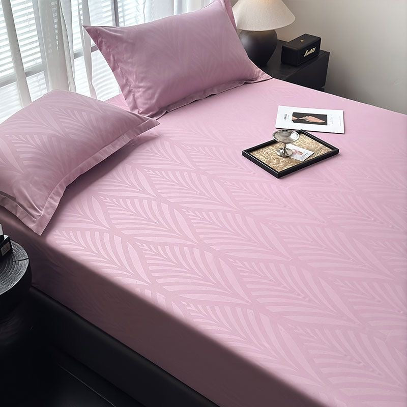 Modern Soft Cotton Fitted Bed Sheet Set