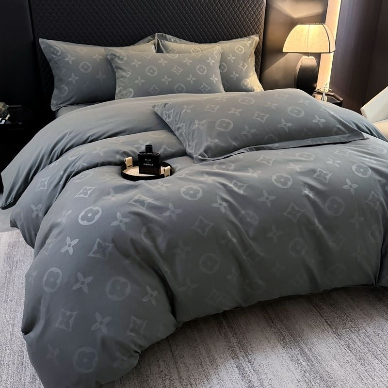 Luxury Soft Cotton Duvet Cover Bedding Set