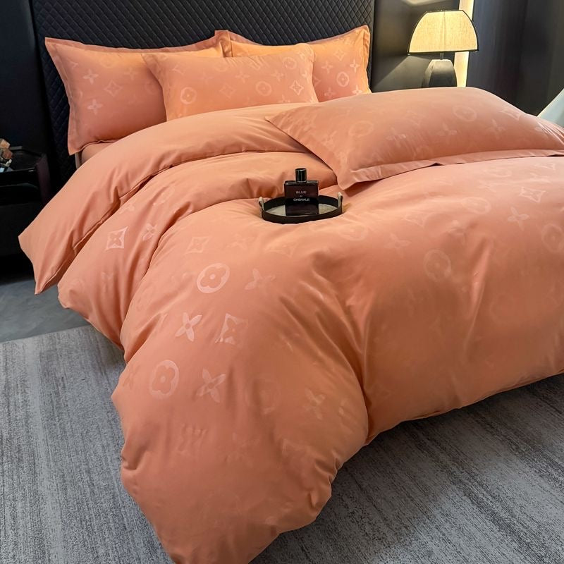 Luxury Soft Cotton Duvet Cover Bedding Set