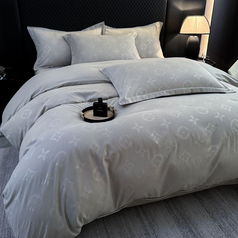 Luxury Soft Cotton Duvet Cover Bedding Set